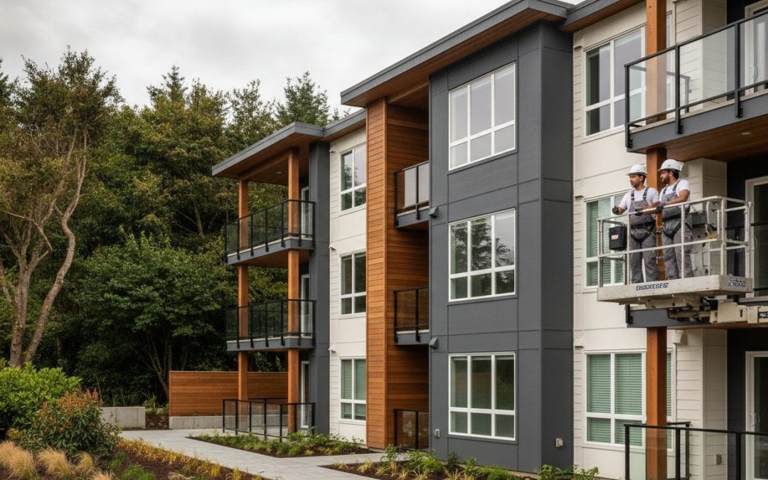 Apartment Building Painting in Victoria: Enhancing Curb Appeal and Asset Value
