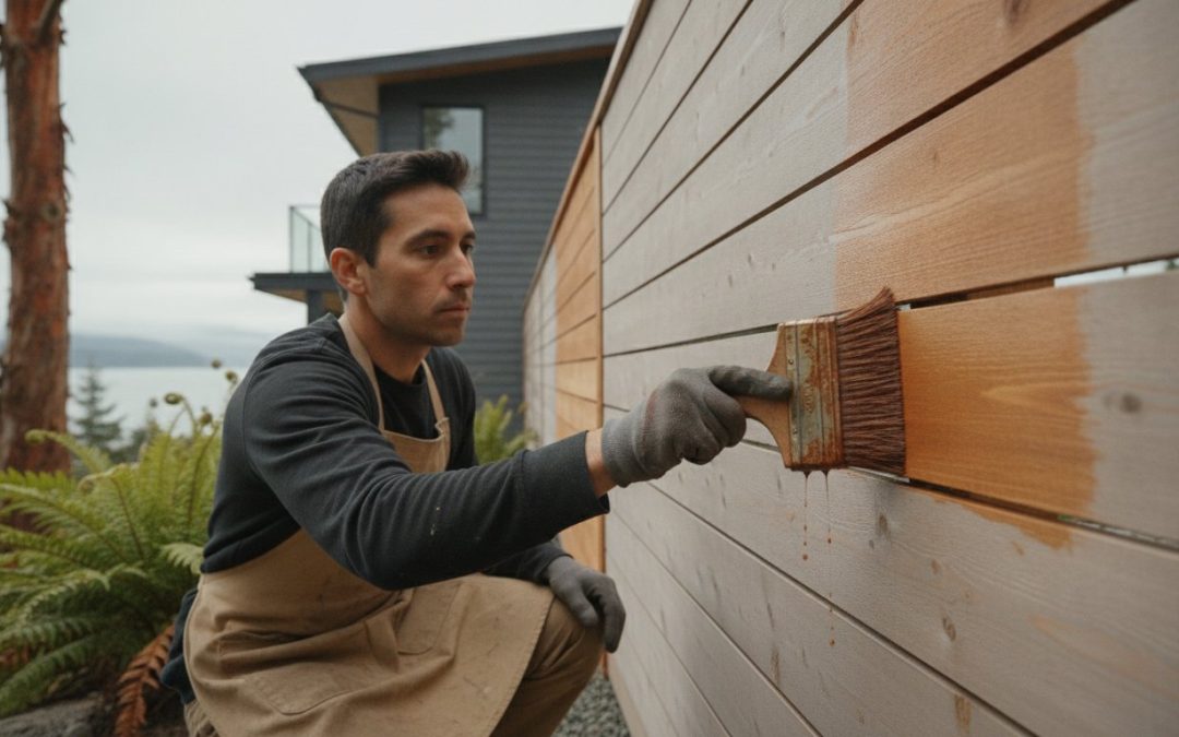 How to Master Wood Fence Staining in Saanich: A Coastal Preservation Guide