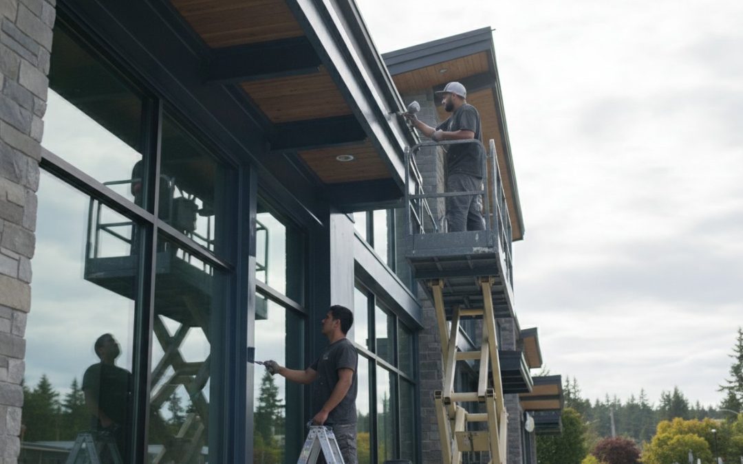 The Exterior Advantage: A Guide to Commercial Building Exterior Painting