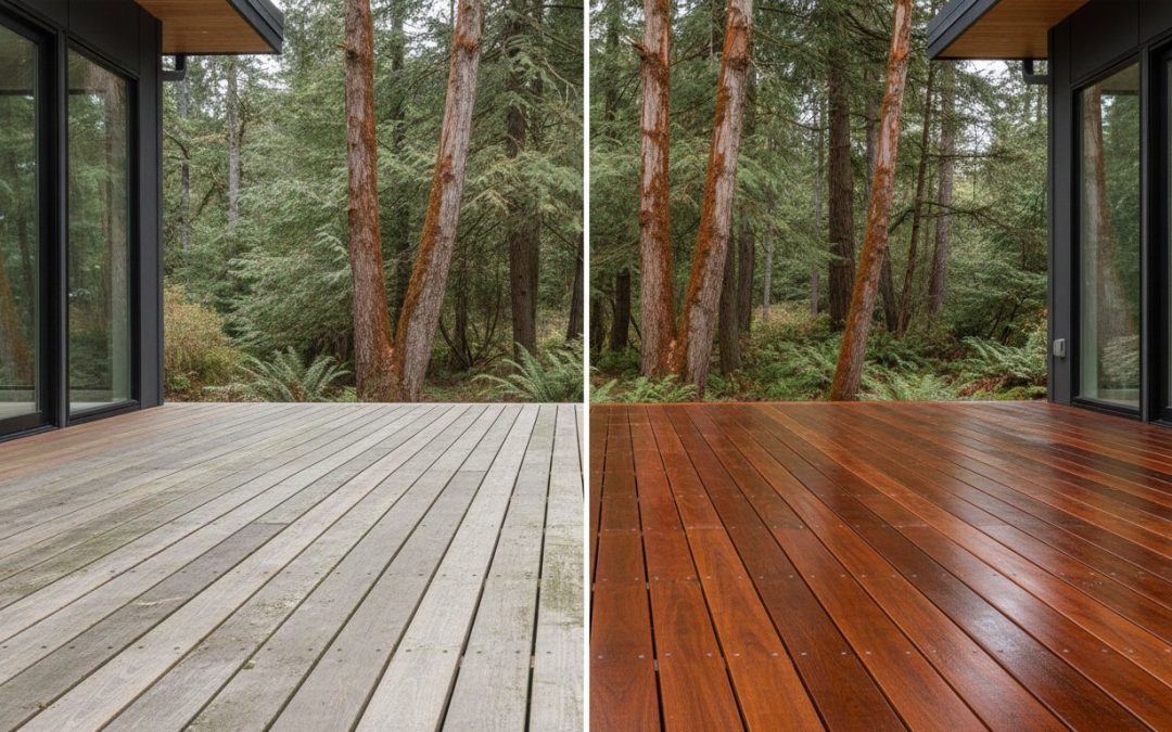 Professional Wood Staining in Langford: Protecting Your Coastal Investment